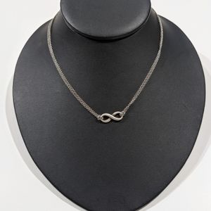 Tiffany & Co. Infinity Silver Necklace